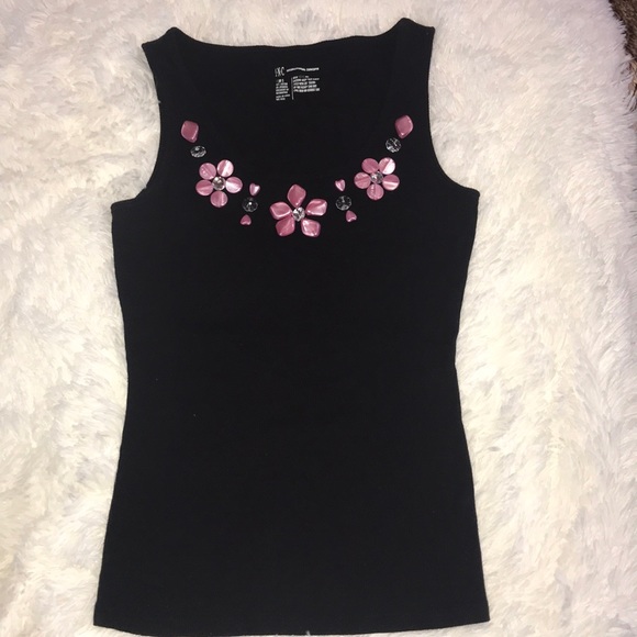 INC International Concepts Tops - Embellished Tank INC International Concepts Tops - Embellished Tank